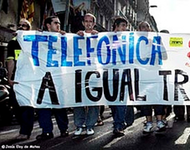 Streik bei Telefónica