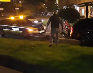 Ein Ausschnitt aus dem Video welches ein Teil des Polizeieinsatzes zeigt