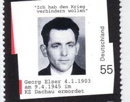 Briefmarke mit Georg-Elser