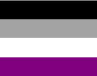 Asexuellenflagge