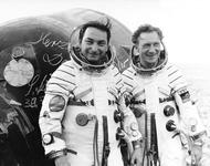Die Kosmonauten Bykowski und Jähn