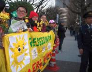 Demo in Tokyo gegen Atomenergiepolitik