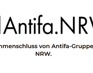 Screenshot d. Logos d. Antifa.NRW von der Homepage