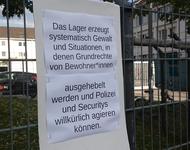 Demo an der LEA - Gegen Lager und Polizeigewalt