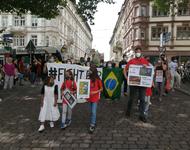 Demonstration gegen die Regierung Bolsonaro am 24. Juli 2021