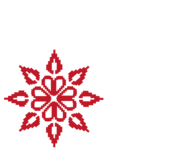 Das Logo der Gruppe "Palästina Spricht", eine rote Blume.