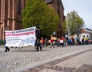 Demonstration zur Klinikschließung in Oberkirch anfang 2021