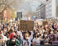 Klimastreik in Freiburg am 25.03.2022