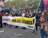 Proteste in Paris am 11.11.2022