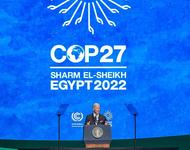 US-Präsident Joe Biden auf der COP27
