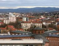 JVA Freiburg aus der Vogelperspektive