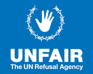 Logo von "UNFAIR - the UN Refusal Agency"