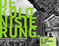 Plakat zur Tagung "Dekolonisierung"
