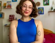 Tanya Yael Raab mit Kippa 