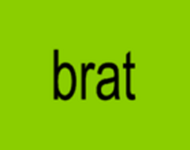 Das Cover von Charli xcx' neuem Album "brat" besteht aus dem Wort "brat" in schwarz auf einem neon-grünen Hintergrund