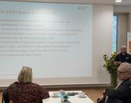 Die Präsentatiom des Projektes LeNa in Zusammenarbeit mit Alexa Smart Properties for Senior Living