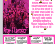 Ausschnitt aus Spielzeit Heft: Kinder-&Jugendchor
