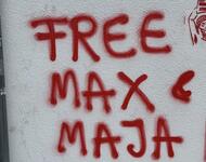 Grafitto an der Mensa Rempartstraße Freiburg 