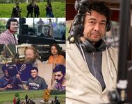 Foto Collage: Dave Jay beim Radio Dreyeckland