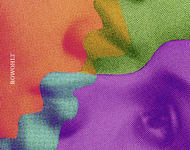 Buchcover - drei stilisierte Frauengesichter