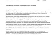 Kopie eines Bedrohungsschrieben der badenova