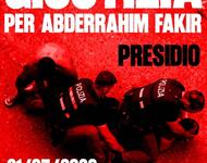 BRESCIA: GIUSTIZIA PER ABDERRAHIM FAKIR. MARTEDI 21 LUGLIO PRESIDIO ORE 19.30 PIAZZA ROVETTA