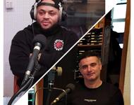 Lille Müller und Mahmoud im Studio bei Wüste Welle - Tübingen