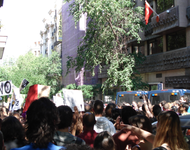 Proteste vor türkischer Botschaft - Foto: RDL/PE