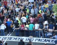Madrid: Wir schulden nichts, wir zahlen nichts - Foto: RDL/PE